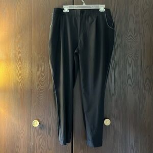 MPG black travel pants. Lightweight. Size XL NWT